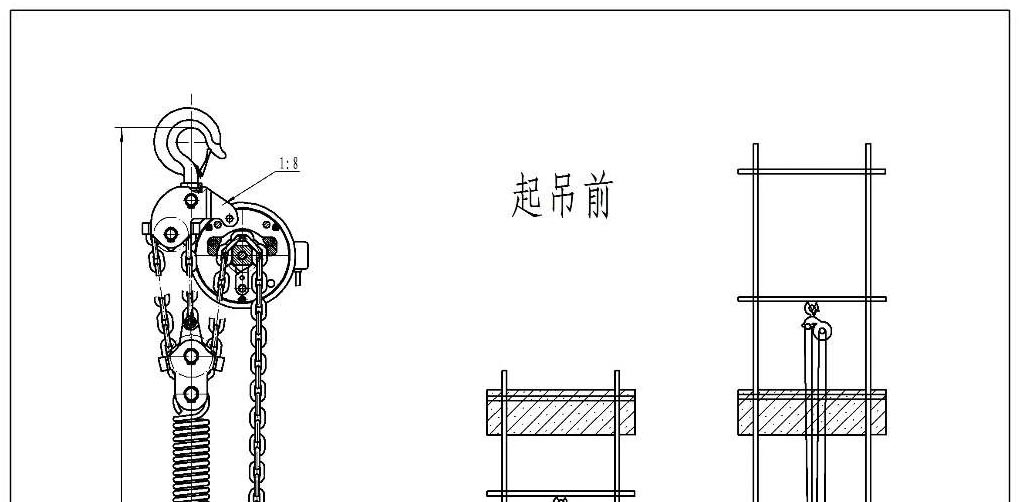 倒掛電動葫蘆安裝